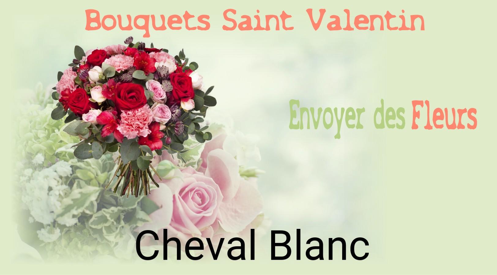 Roses de Saint-Valentin livrées à Cheval-Blanc